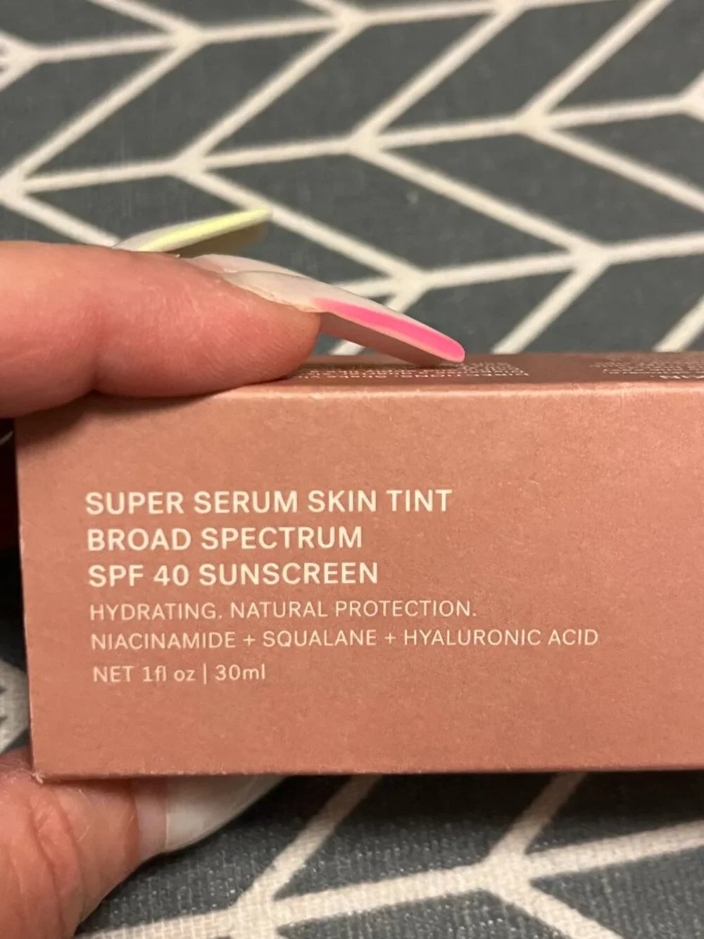 NIB ILIA Super Serum Skin Tint SPF 40 - Hydrating Foundation ST5 Bom Bom